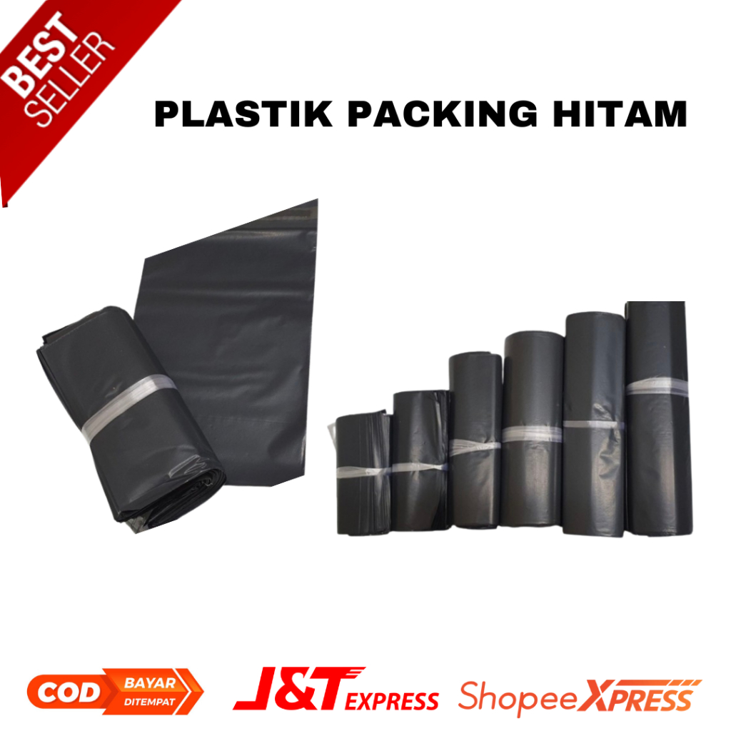 

[SJB] BAYAR DI TEMPAT 10x20 POLYMAILER Plastik Packing ukuran 10 x 20 cm isi 100 [SPN]