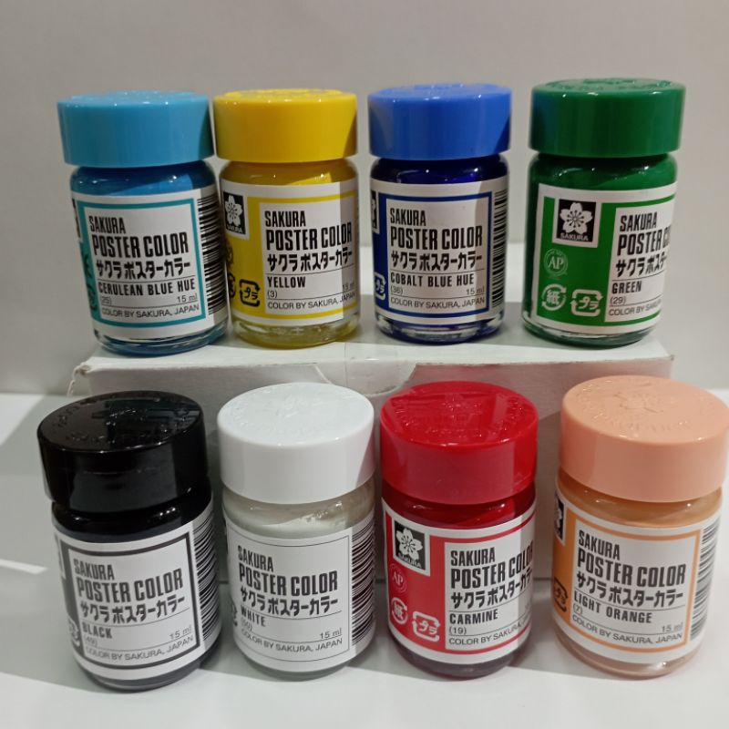 

SAKURA CAT POSTER COLOR 15ml / pcs