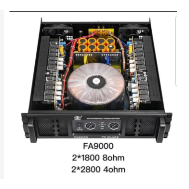 POWER AMPLIFIER RDW FA9000/FA 9000
