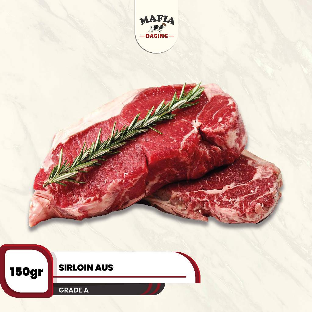 

[Mafia Daging] Sirloin Steak Australia Grade A 150g