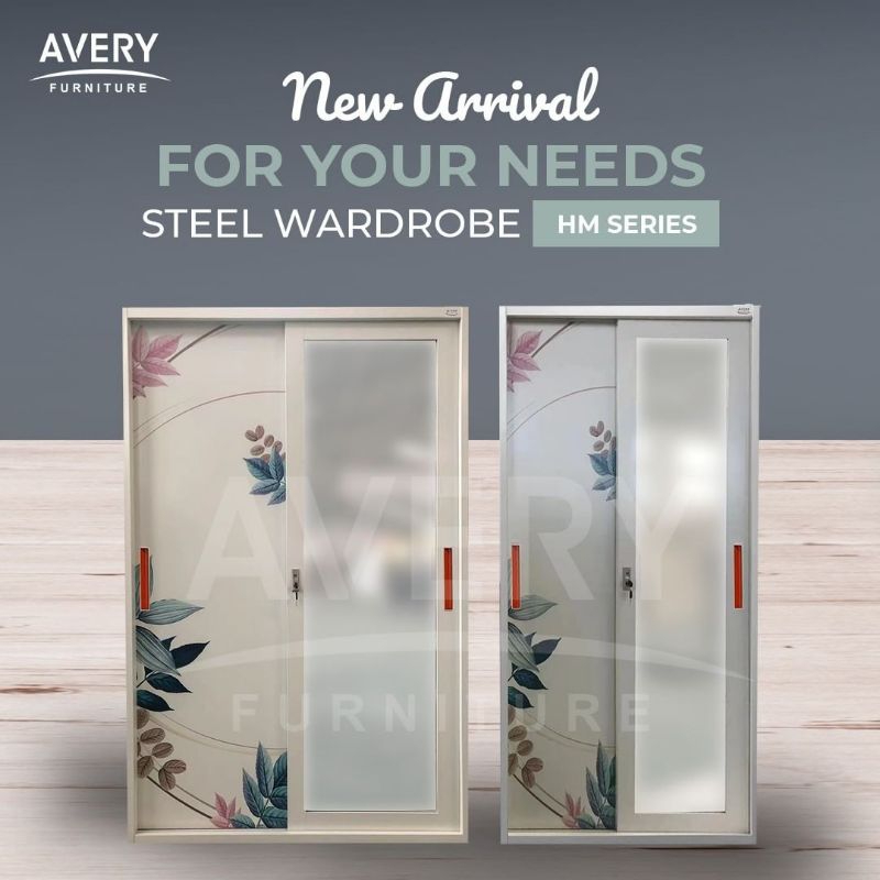 Lemari Besi Slide Avery