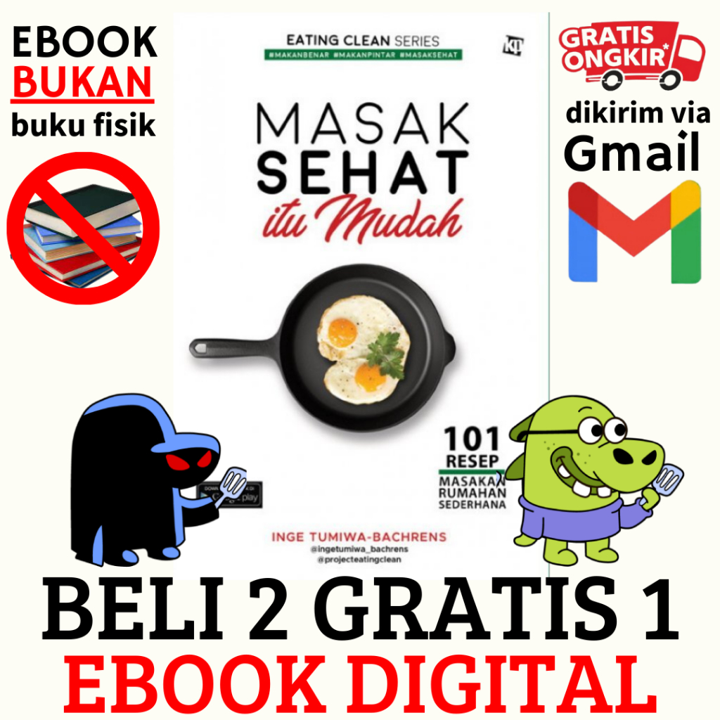 

(27) MAKAN SEHAT lTU MUDAH : 101 Resep Masakn Rumahan Sederhana