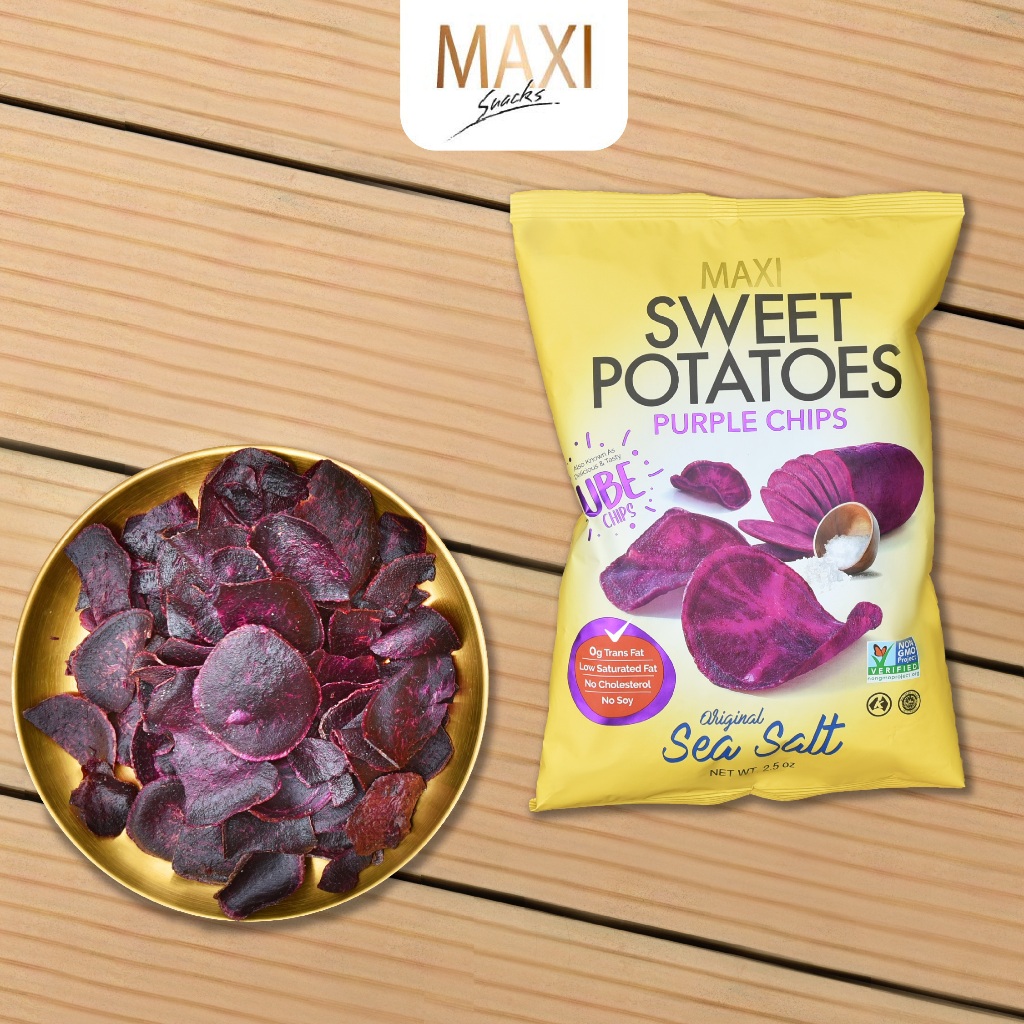 

MAXI Purple Sweet Potatoes 5 Packs / 70g