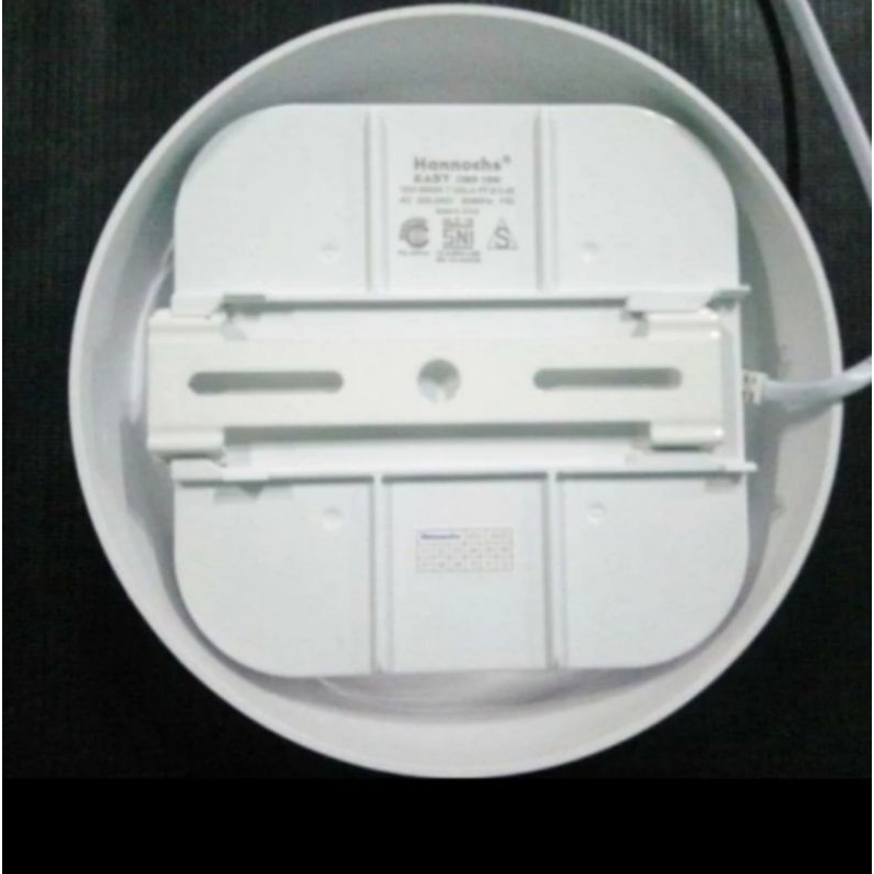 Lampu Downlight LED Tempel OB Outbow HANNOCHS Easy OBR 15 Watt Bulat