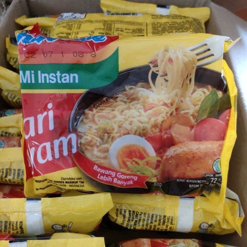 

indomie kari ayam 5 pcs