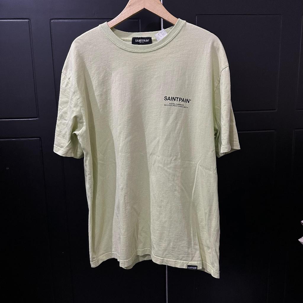 kaos sainpaint korea L hijau sage