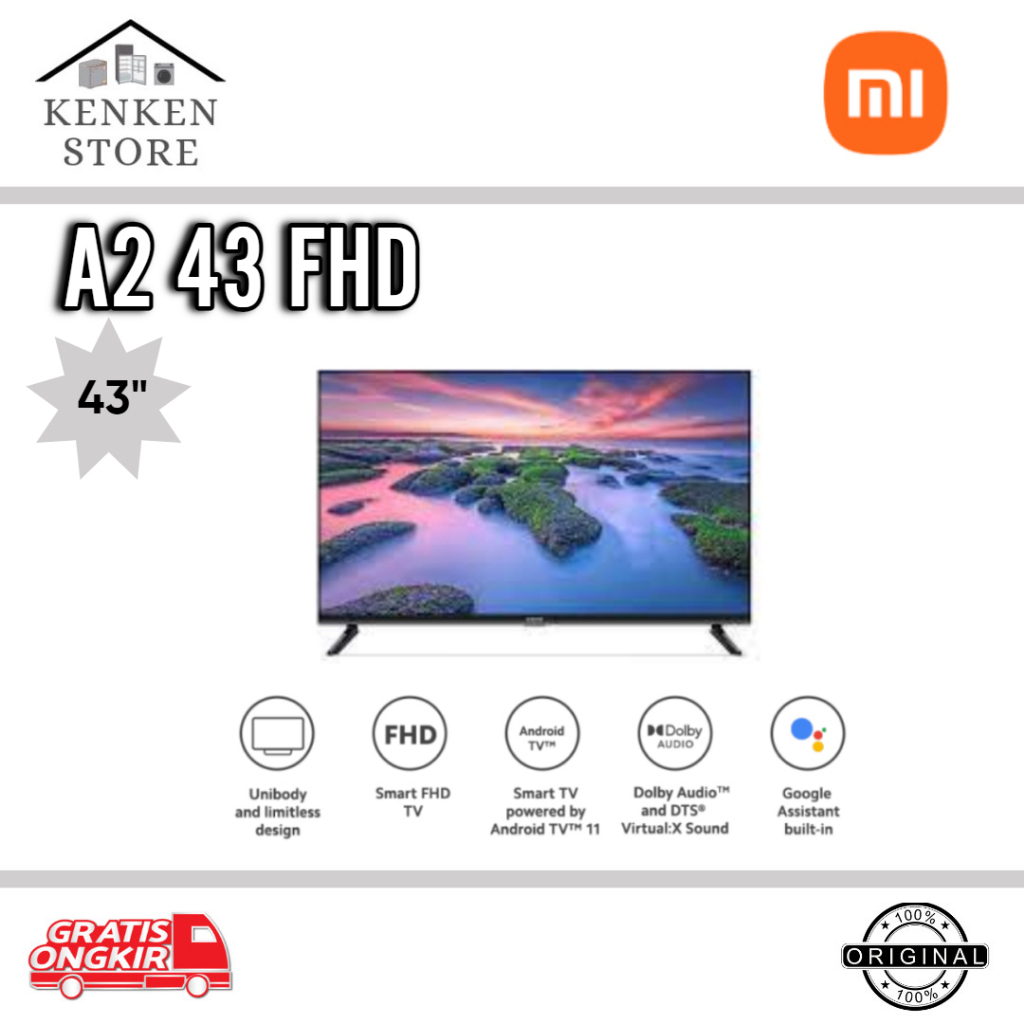 TV LED GOOGLE TV XIAOMI  43 A  FHD 2025 43INCH