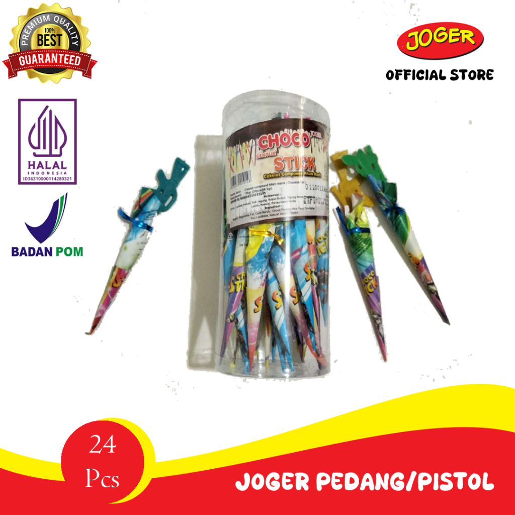 

Joger Cokelat Payung stik Pedang/Pistol