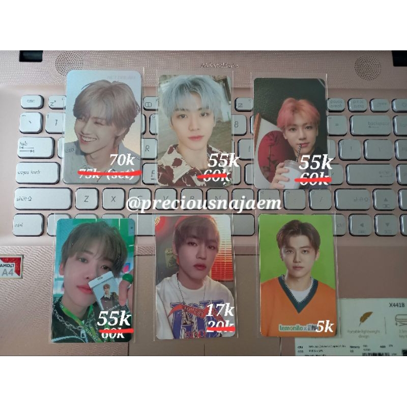(read des) wts pc nct dream jaemin we go up pop ice lucky draw glitch mode glimo round 1 r1 jeno mir