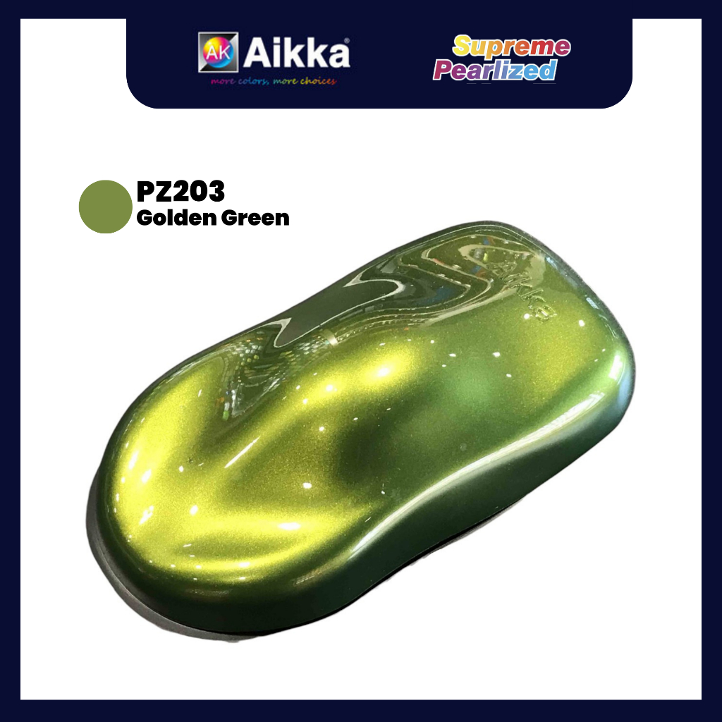 PZ203 GOLDEN GREEN | AIKKA SUPREME PEARLIZED