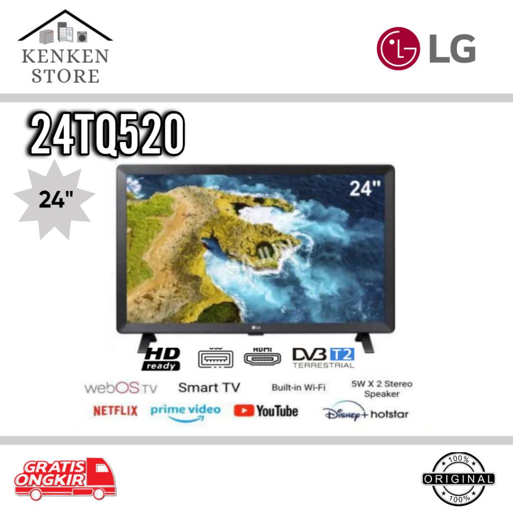 TV LED SMART LG 24TQ520 24INCH