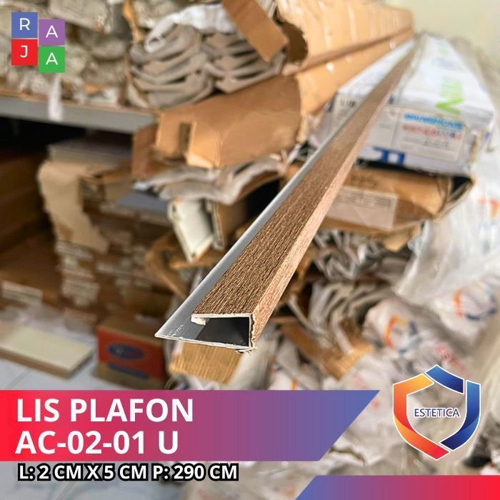 Lis Tutup Untuk WALBOARD DAN PVC BOARD Harga Per Batang