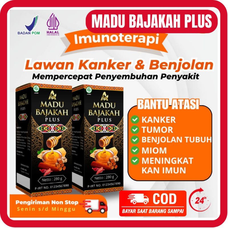 

OBAT KANKER & TUMOR - MADU BAJAKAH PLUS ABABIL 280 GR MADU BAJAKAH ABABIL ATASI KANKER KISTA BENJOLAN TUMOR & WASIR BPOM