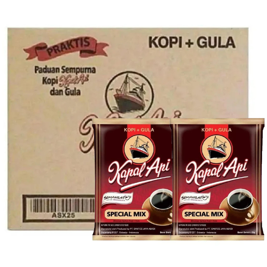 

Kapal Api Kopi Instan Special Mix 24 gr Karton / 120 pcs