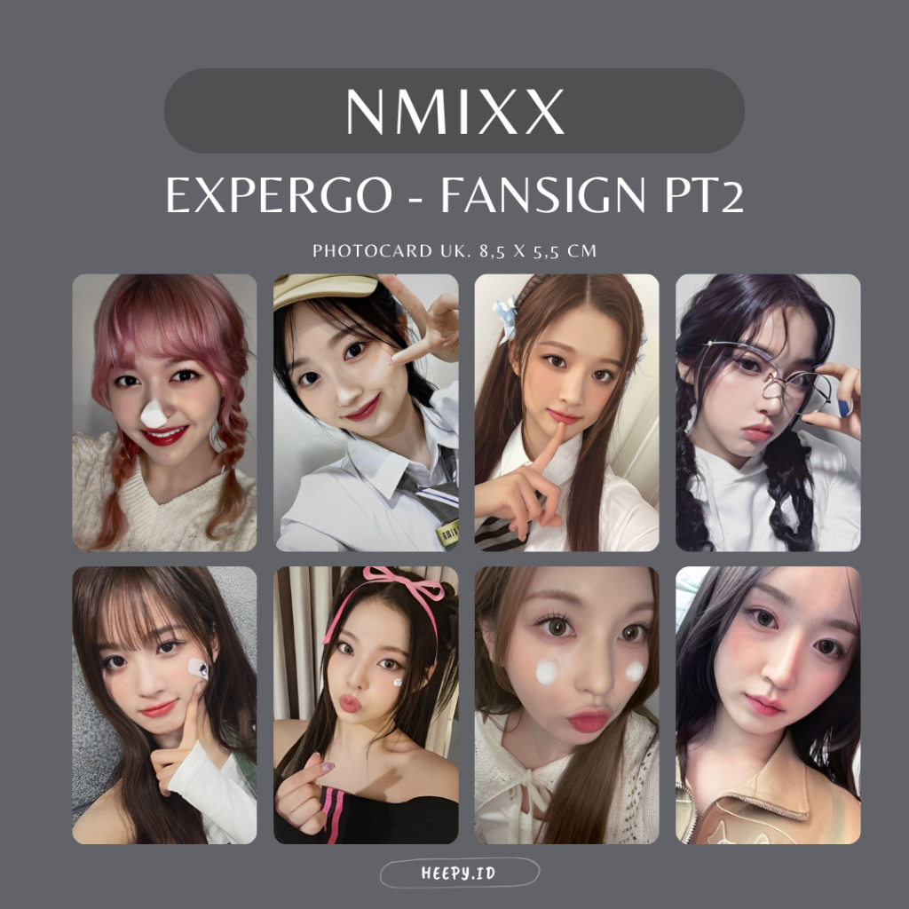 [NMIXX] UNOFFICIAL PHOTOCARD NMIXX EXPERGO