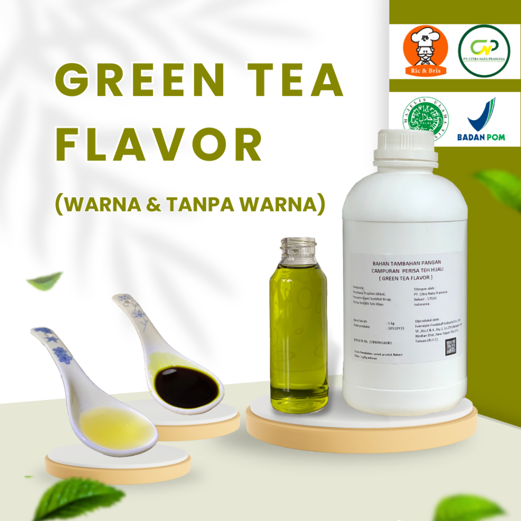 

R&B Matcha Green Tea Flavour / Pasta Essence Flavor Perisa Esen Perasa / Perisa Green Tea Cair