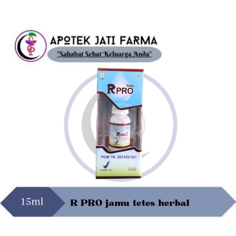 

R PRO JAMU TETES HERBAL 15ML