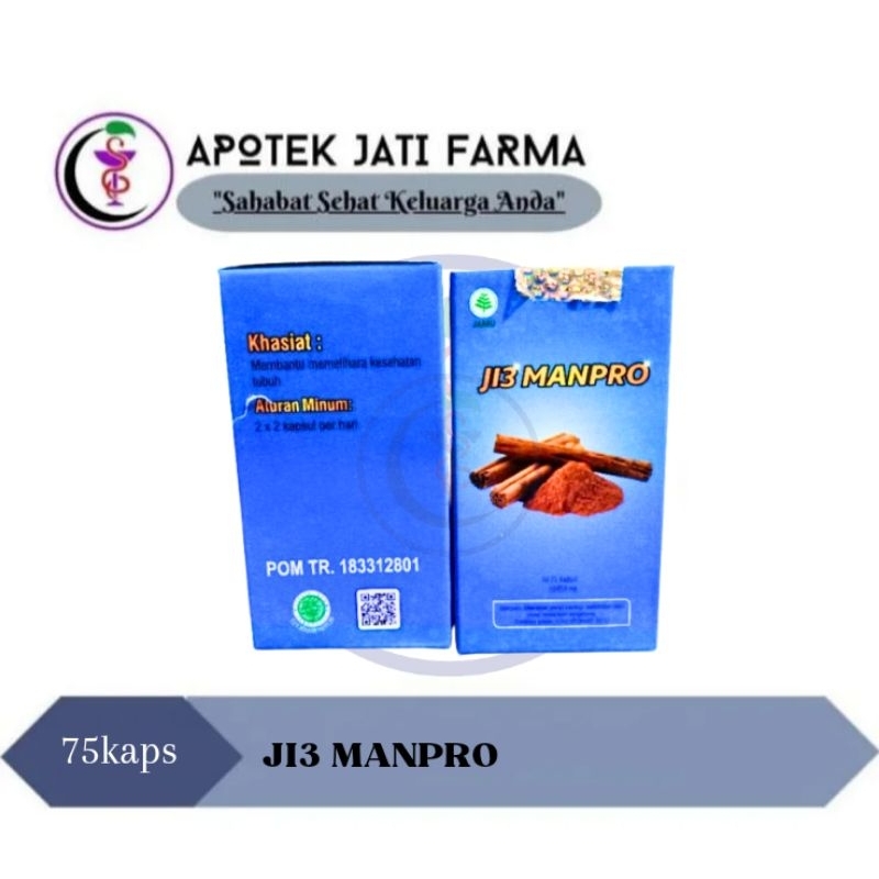 

JI3 MANPRO JAMU HERBAL 75 kapsul