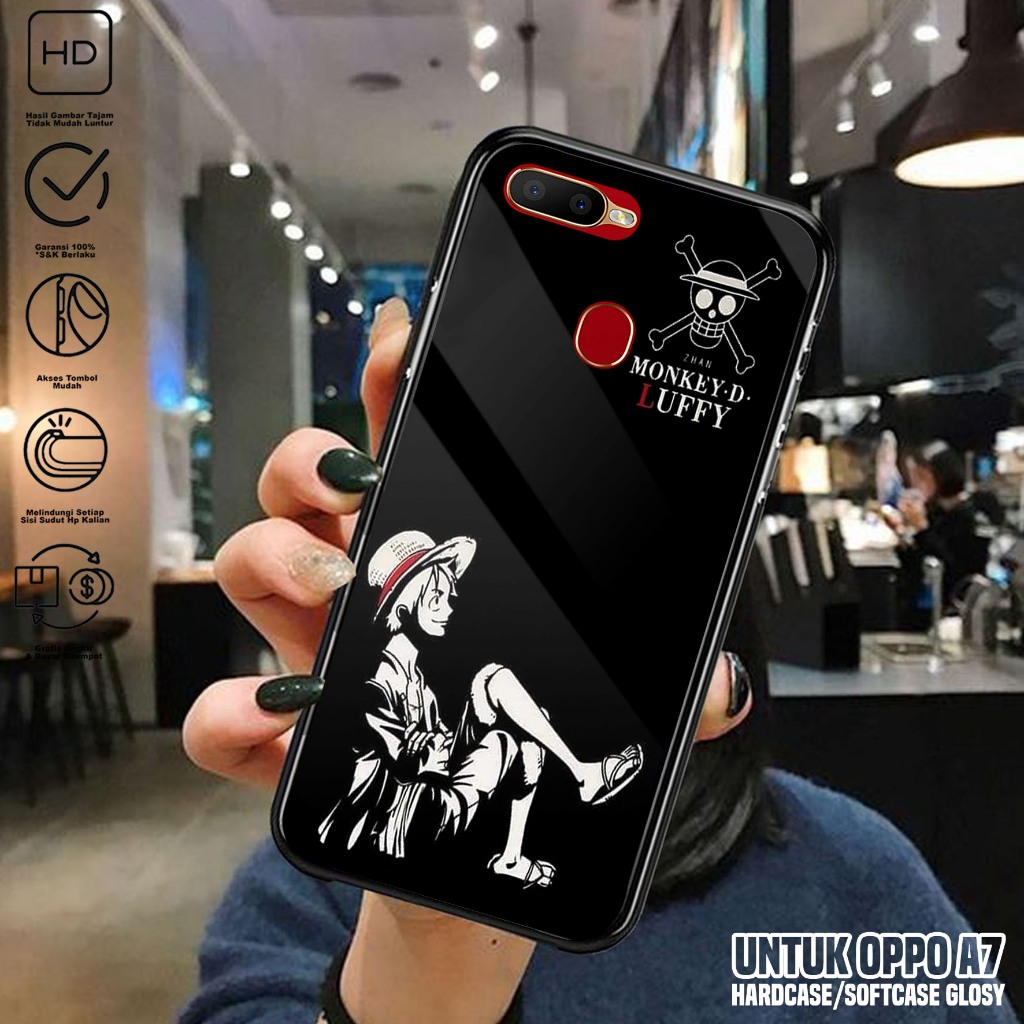 Case Oppo A7 - Casing Hp Oppo A7 Terbaru ( OP ) - Kesing Hp Oppo A7 - Silikon Hp - Cover Hp - Mika H