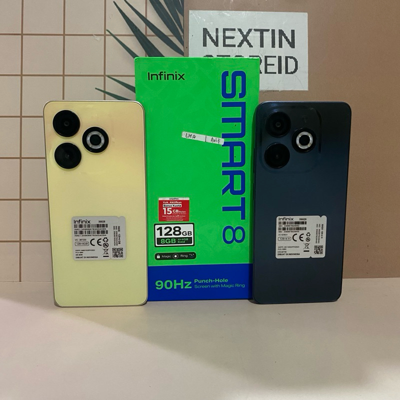 INFINIX SMART 8 3/64 4/64 4/128 SECOND FULLSET