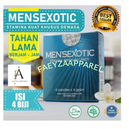 Permen Mensexotic Pria Candy Premium Tahan Lama Resmi Depkes Pirt No 209317402430