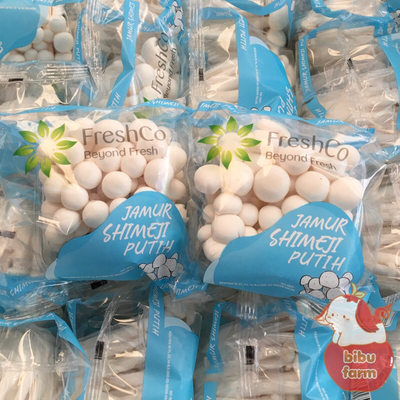 

Jamur Shimeji Putih Fresh Co Berat 150 Gram/Pack