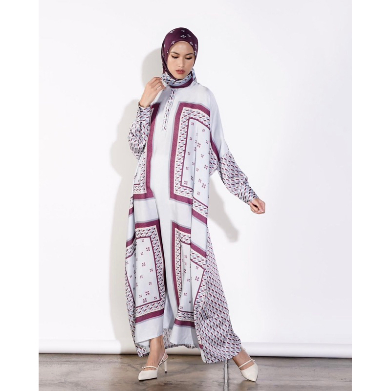 PL Dress ALEZA Vidy Dress Light Blue Ukuran All Size/Free Size