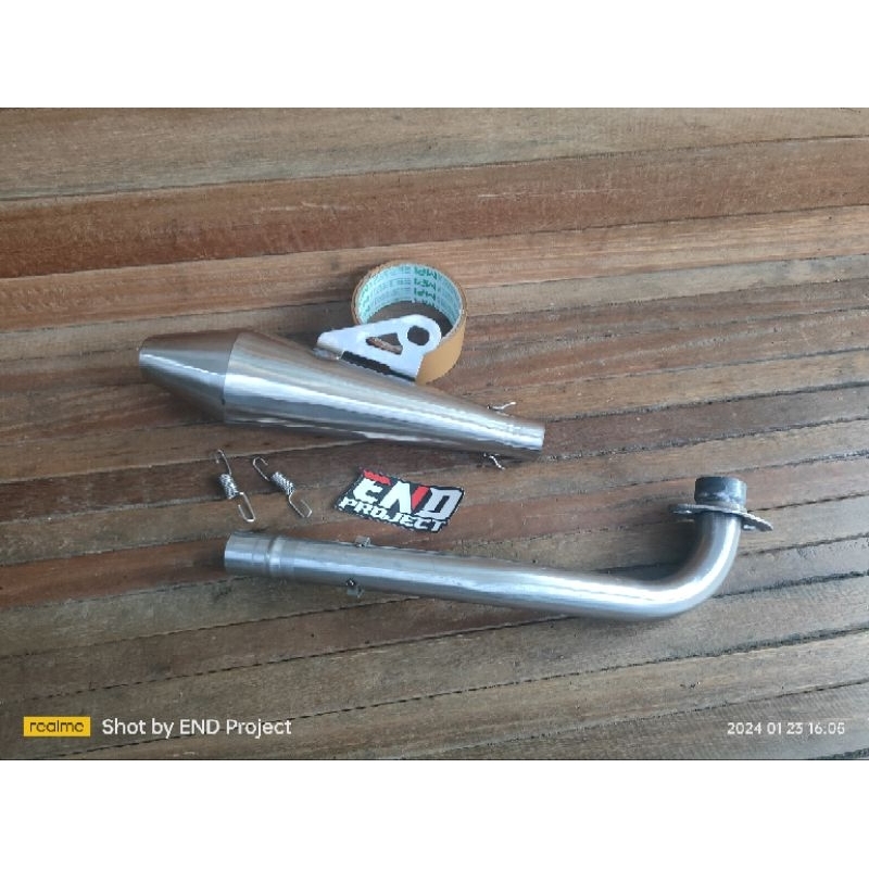 KNALPOT BMX CUB Knalpot Racing Bmx Cub FREE LASER NAMA