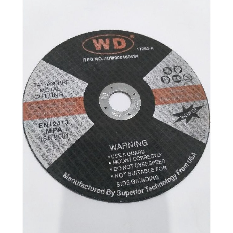 vy WD potong 7 inch  Mata Gerinda potong  Cutting Wheel WD 7 inch