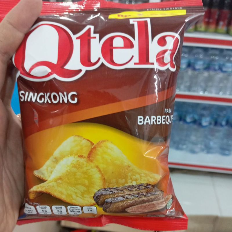 

Q-tela SingkongbRasa Barbeque 23gr