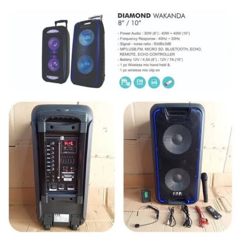 TANAKA DIAMOND WAKANDA 10 inch x 2 / double 10 inch tanaka wakanda 10 inch double