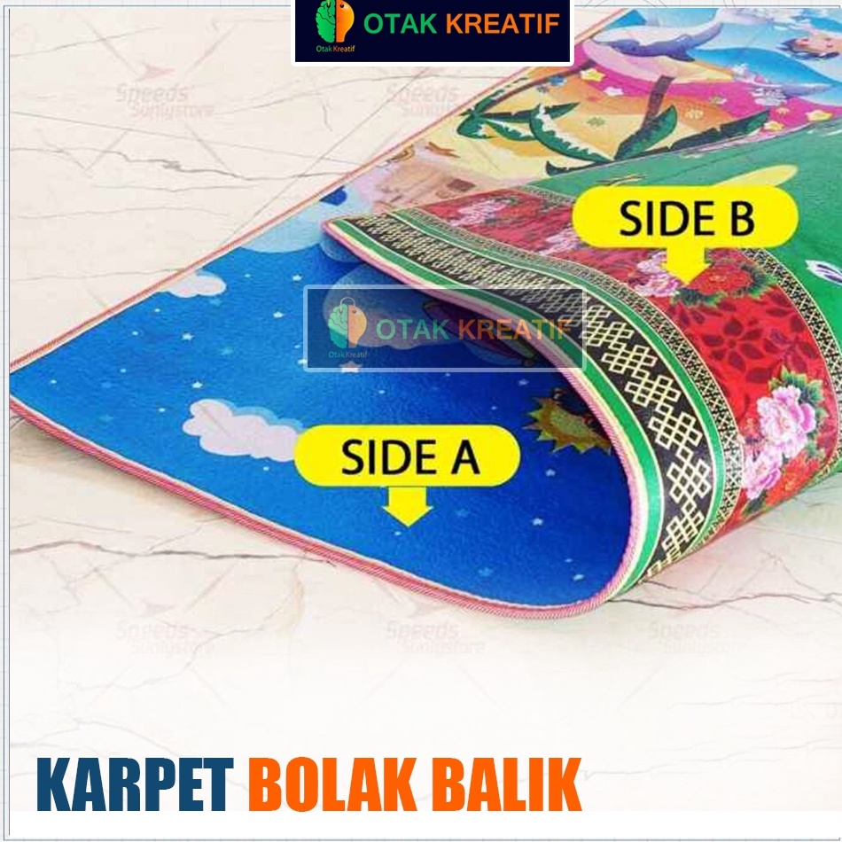 TIKAR KARPET SPONS  karpet bb  karpet Tidak bolak balik  karpet spon  matras