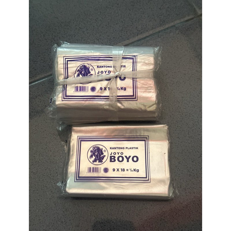 kantong plastik Joyoboyo uk 9x18