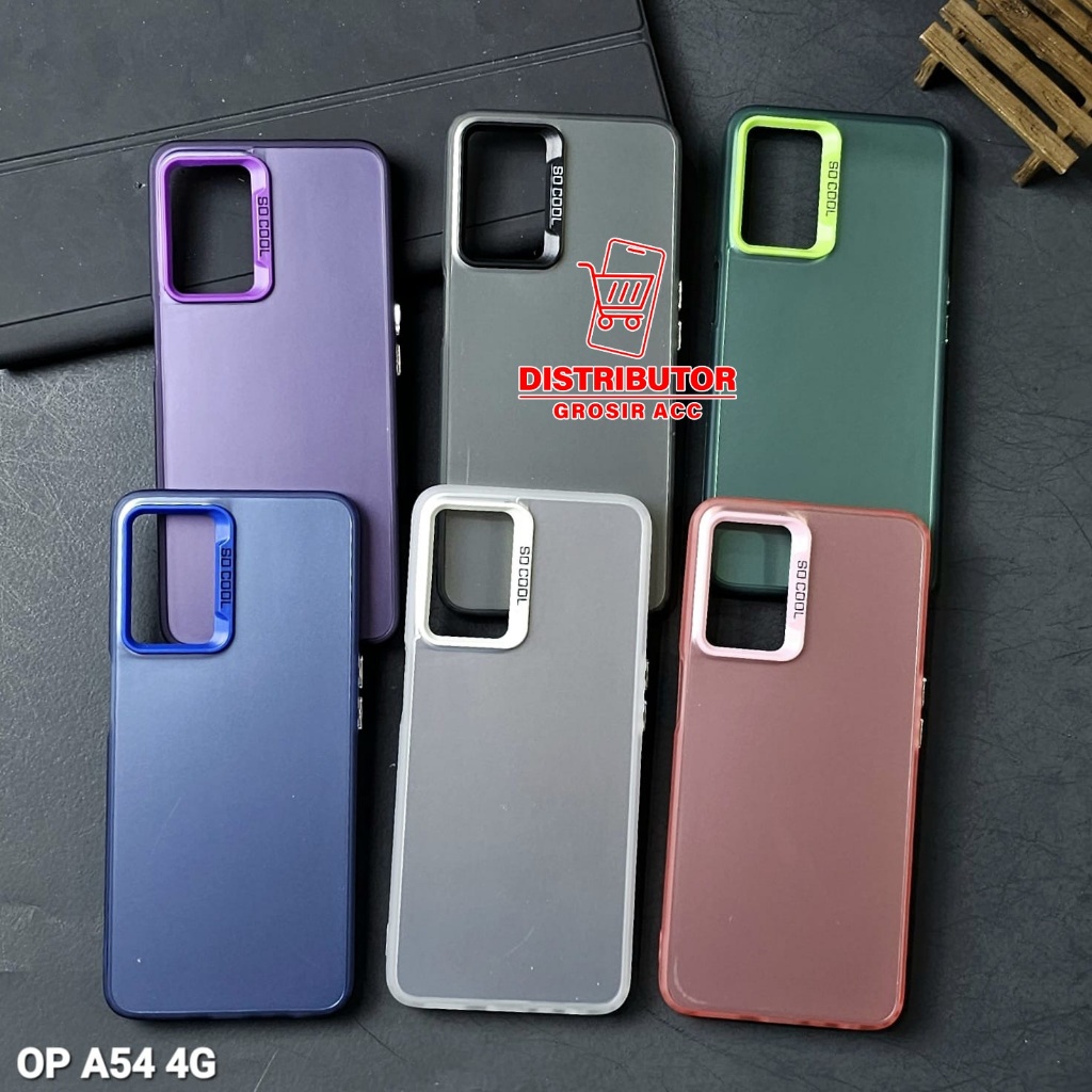 OPPO A54 4G CASE IMD HYBRID PLATE HOLOGRAM CASE SOCOOL OPPO A54 4G