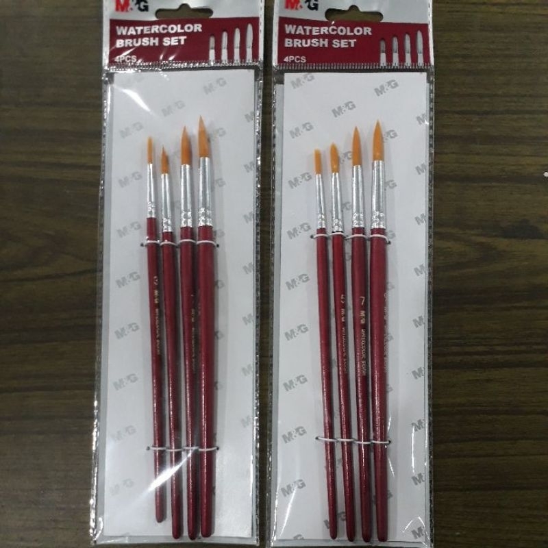 

WATERCOLOR BRUSH ABH97890 SET 4pcs : M&G