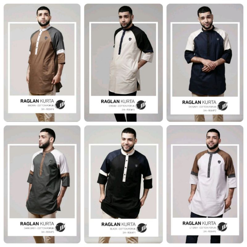 ✓✓ SAMASE KURTA RAGLAN R064P
