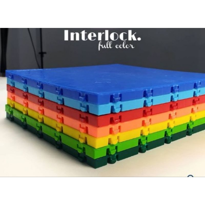 Interlock lapangan futsal/badminton/basket DLL