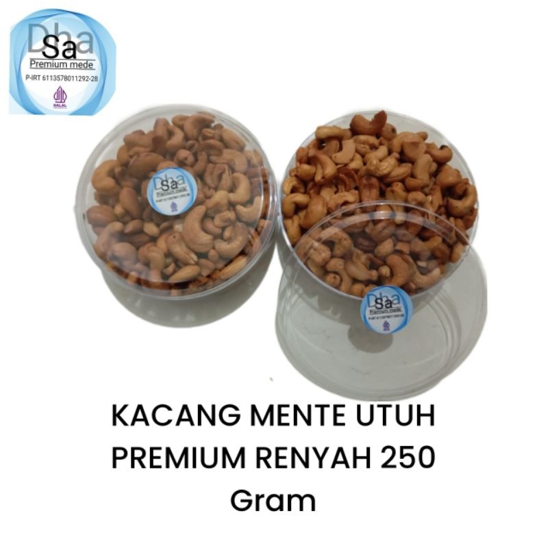 

Mete Goreng Utuh Premium 250 Gram