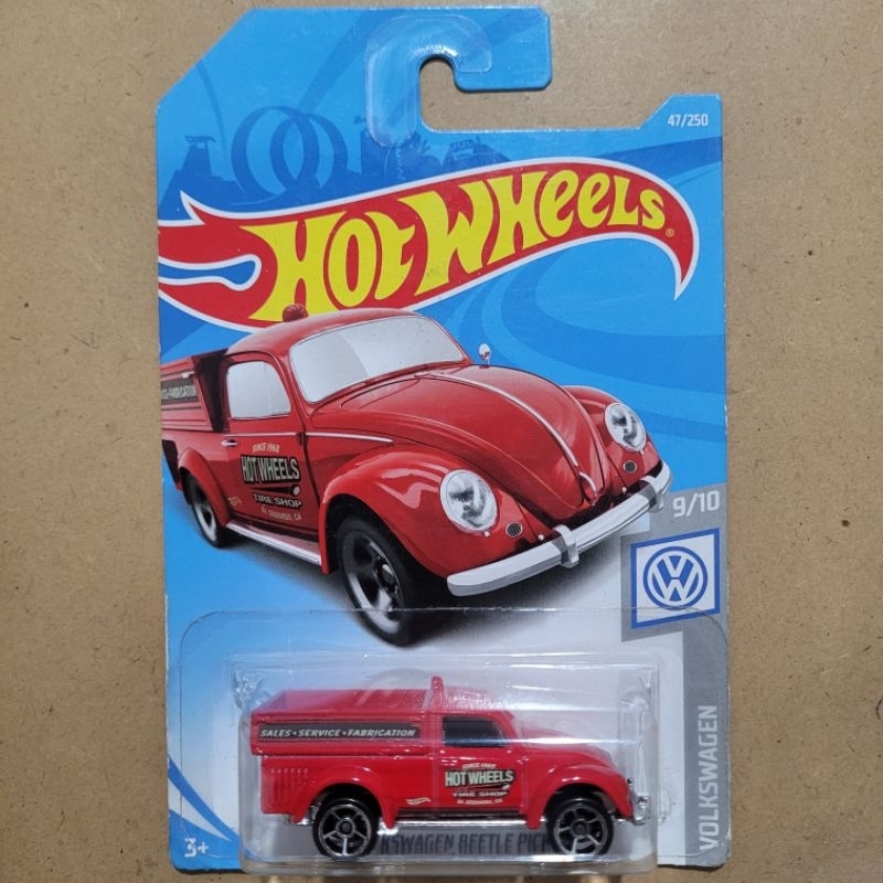 HOT WHEELS '49 VOLKSWAGEN BEETLE PICKUP / VOLKSWAGEN [ RED ]