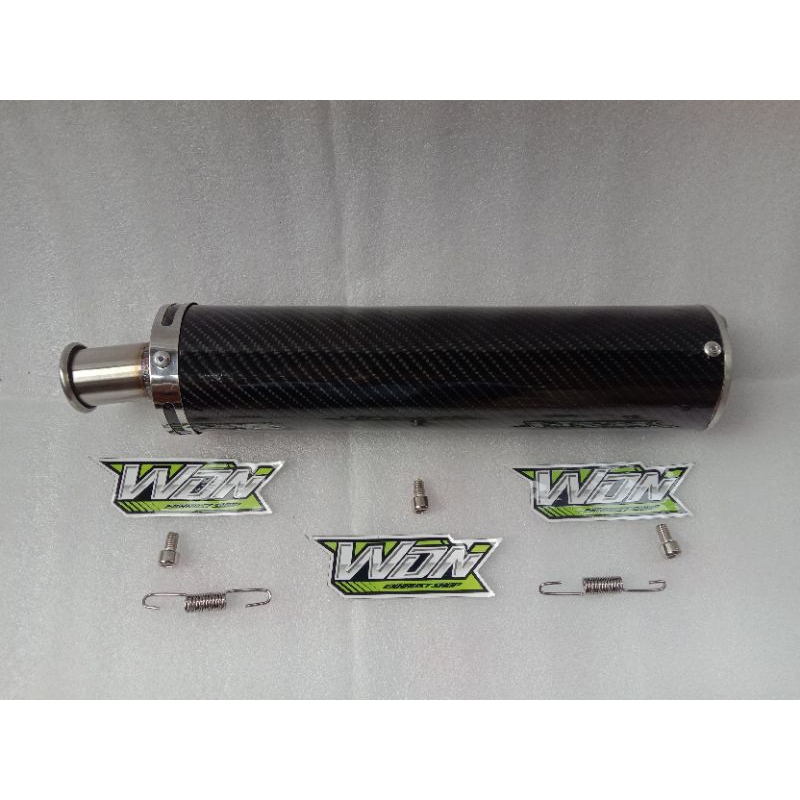 Silincer Knalpot Arrow Polos Carbon Ninja R RR 2 tak