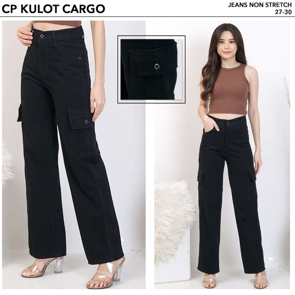 CELANA KULOT CARGO_Non Strech//KULOT CARGO//CELANA KULOT//CELANA CARGO//CELANA PANJANG JEANS//KULOT 