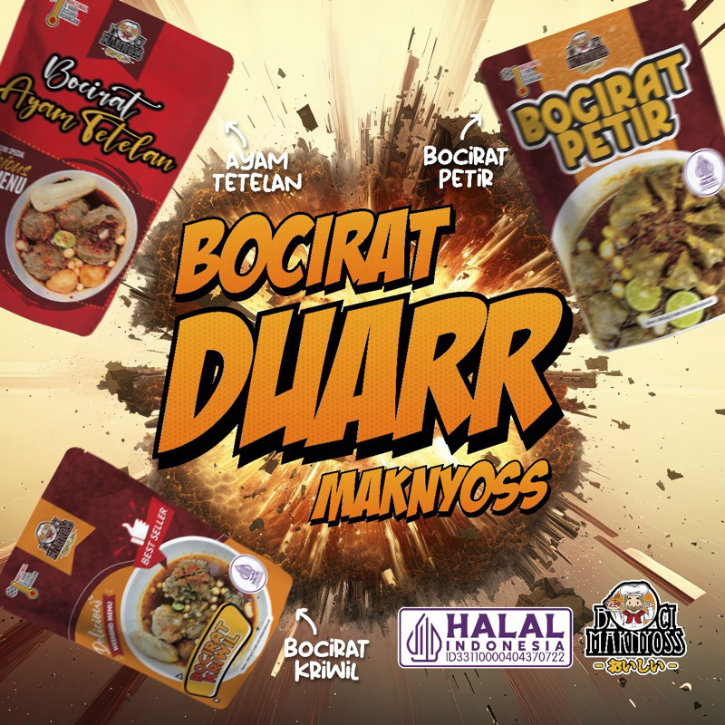 

Bundling Bocirat Duarr Maknyoss BOCI MAKNYOSS bakso aci instan