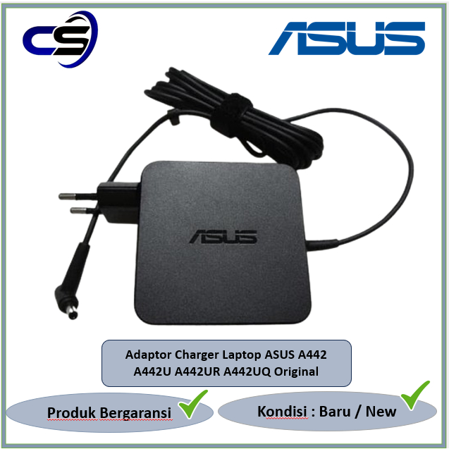 Adaptor Charger Laptop ASUS A442 A442U A442UR A442UQ Original