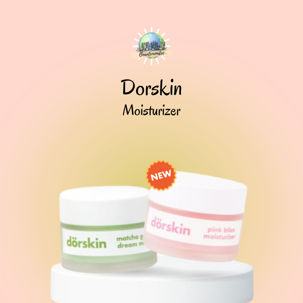 DORSKIN Matcha Glow Dream Sleeping Mask Brightening Masker 30gr / Dorskin Pink Bliss Moisturizer 30 