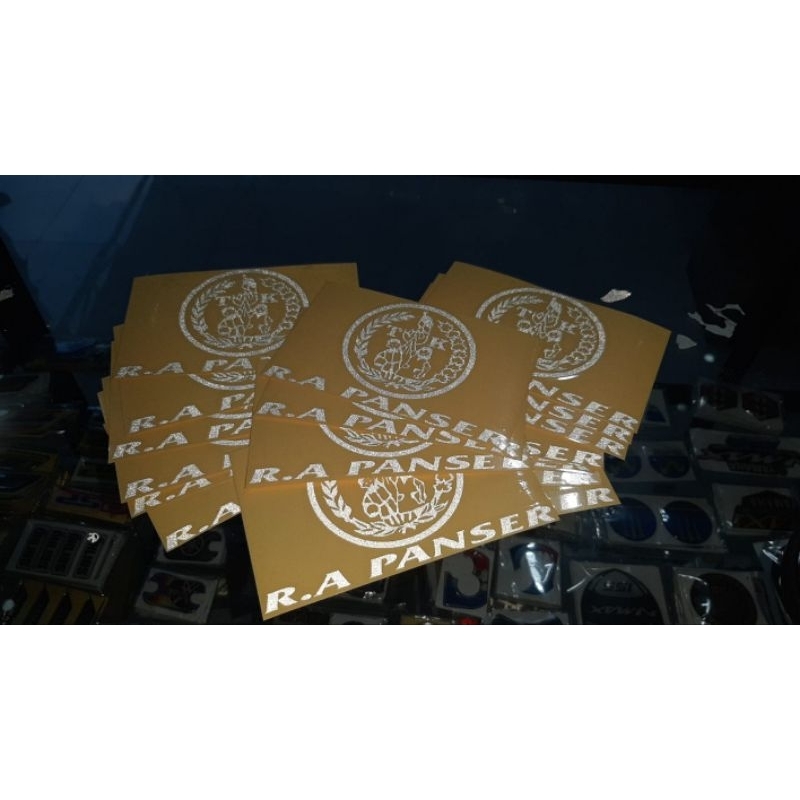 sticker alat drumband