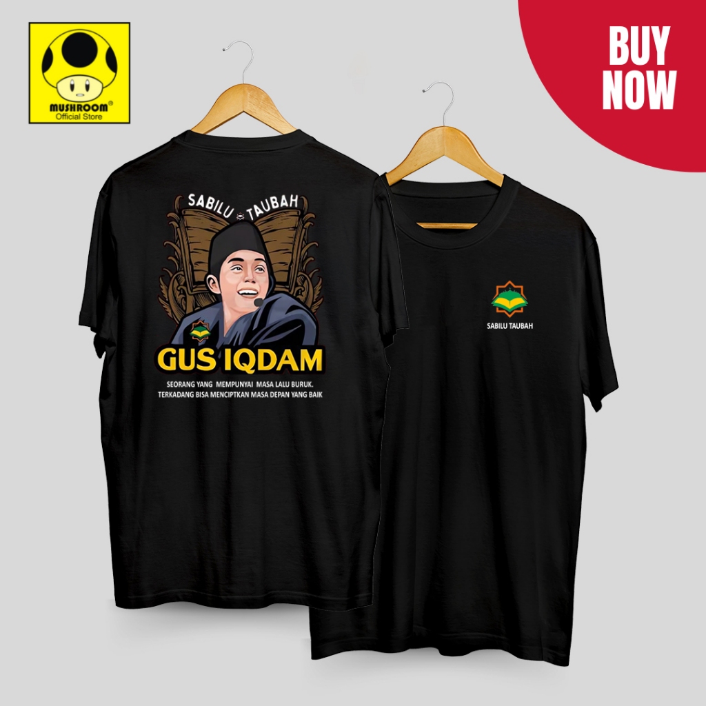 Mushroom Distro Kaos Gus Iqdam Kaos Distro Pria Keren 2023 / Baju Kaos Pria Terbaru 2023 / Koas Pria