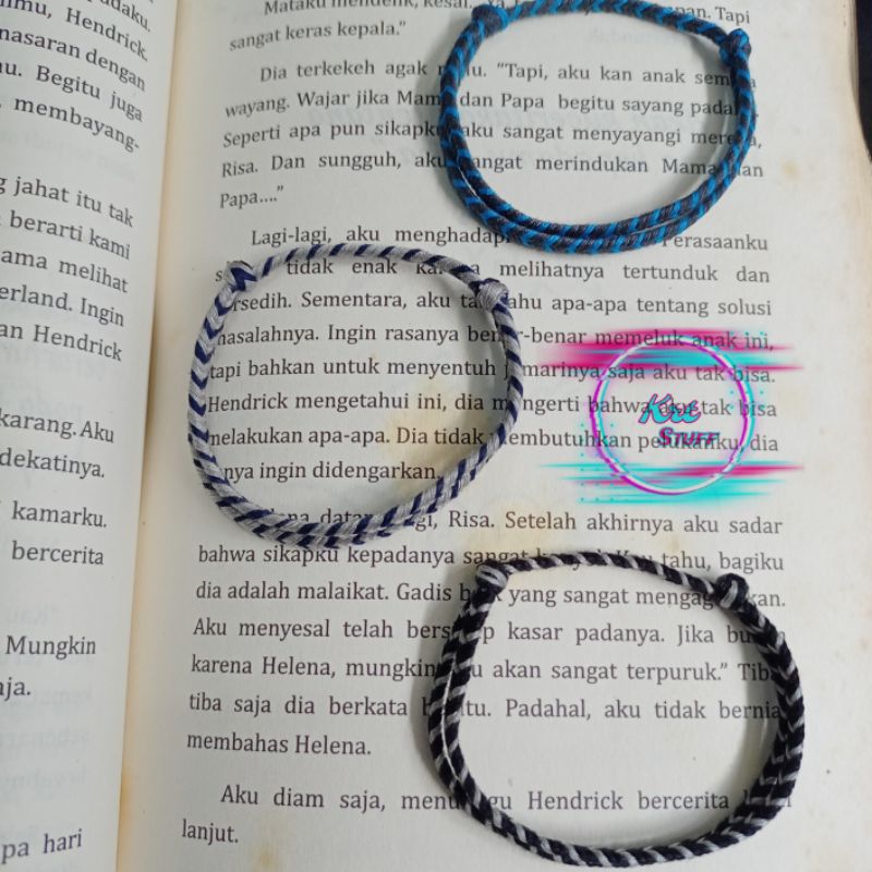 Gelang Tangan Tali Pria Wanita | Gelang Tali Simple | Gelang Benang | Gelang Tali
