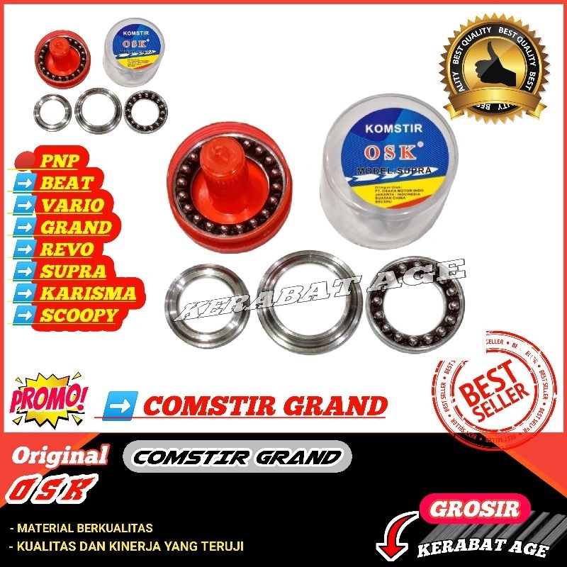 COMSTIR KOMSTIR KONES GRAND BEAT VARIO SCOOPY SUPRA REVO
