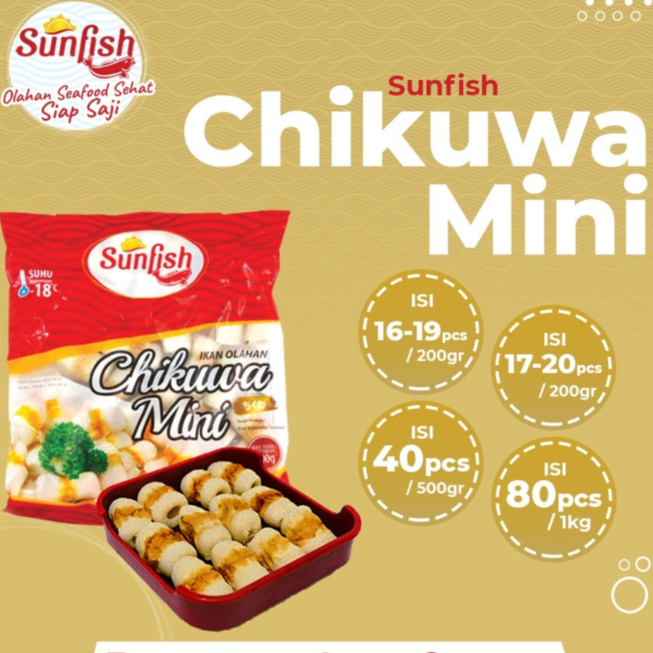 

Sunfish chikuwa mini 200gr
