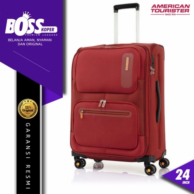 Koper Softcase 24 Inch AMERICAN TOURISTER Expand + TSA Original